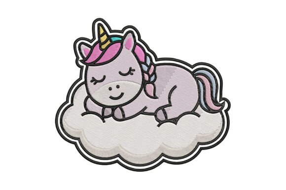 Download Baby Unicorn Embroidery Design - Baby Collection