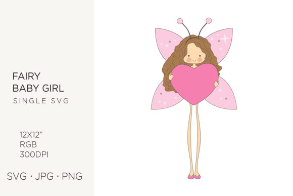 Download Fairy Baby Girl, Pink Princess Birthday - Baby Collection