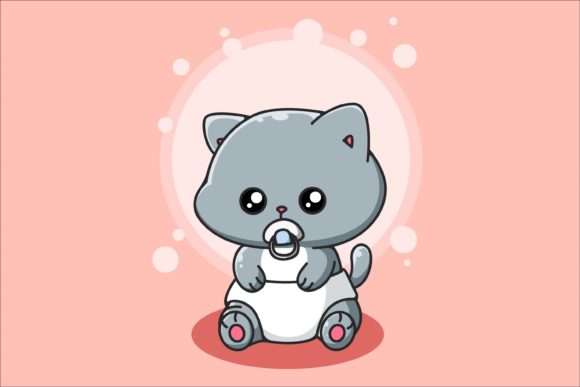Download Cute and Funny Baby Cat - Baby Collection