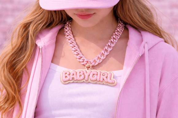 Download Baby Girl Pendant STL | Cute Babygirl - Baby Collection