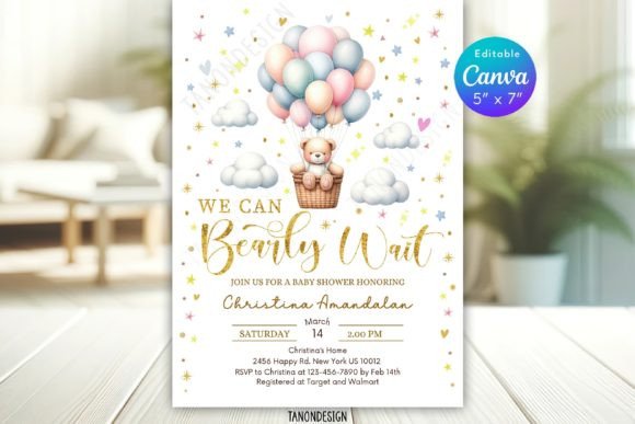 Download Teddy Bear Baby Shower Invitation - Baby Collection