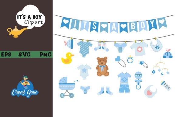 Download Boy Baby Shower Bundle - Baby Collection