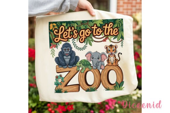 Download Zoo Animals Safari Sublimation Design - Zoo animals Collection