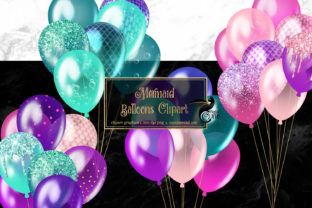 Download Mermaid Balloons Clipart - Balloons Collection