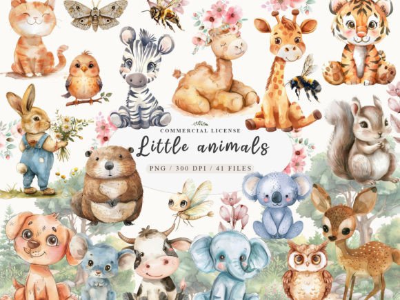 Download Sweet Forest Friends, Cute Baby Animals, - Baby Collection