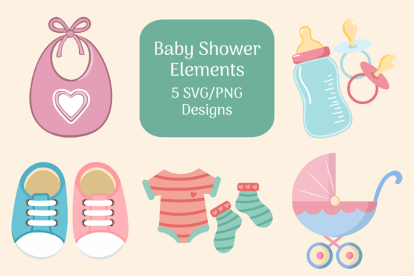 Download Baby Shower Bundle - Baby Collection