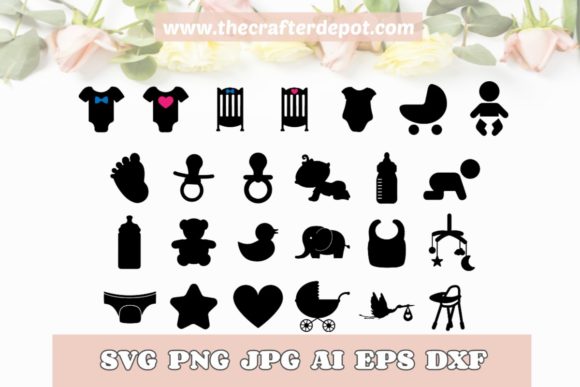 Download Baby Shower Bundle - Baby Collection