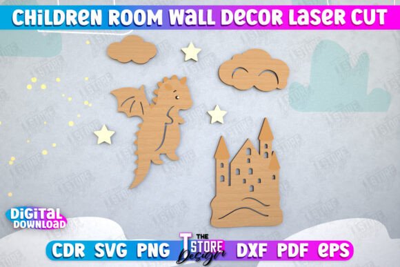 Download Wall Baby Room Decor Laser Cut Design - Baby Collection