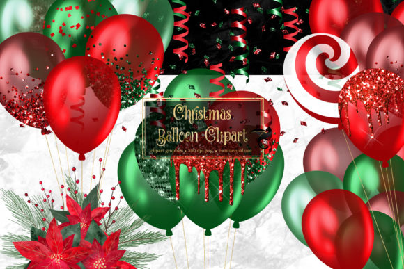 Download Christmas Balloons Clipart - Balloons Collection