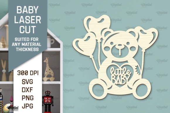 Download Wall Baby Room Decor Laser Cut - Baby Collection