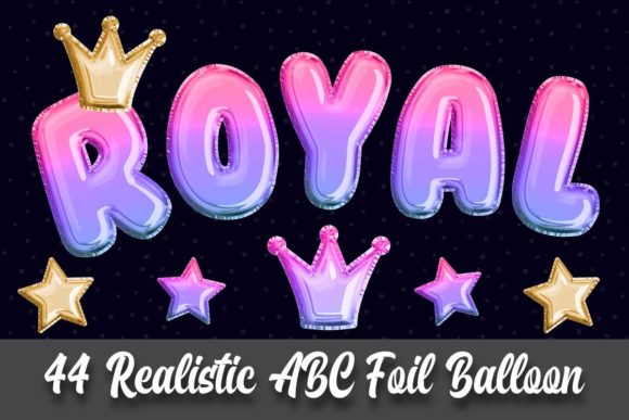 Download Royal Pink Alphabet Foil Balloon Clipart - Pink Collection