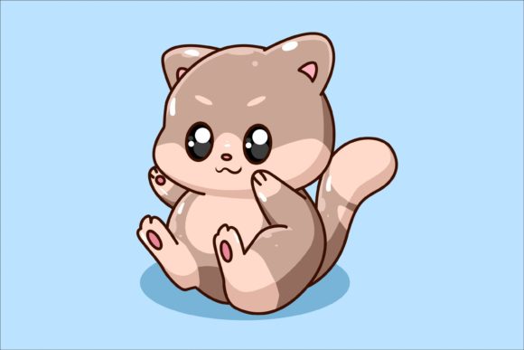 Download Happy and Funny Baby Cat Cartoon - Baby Collection